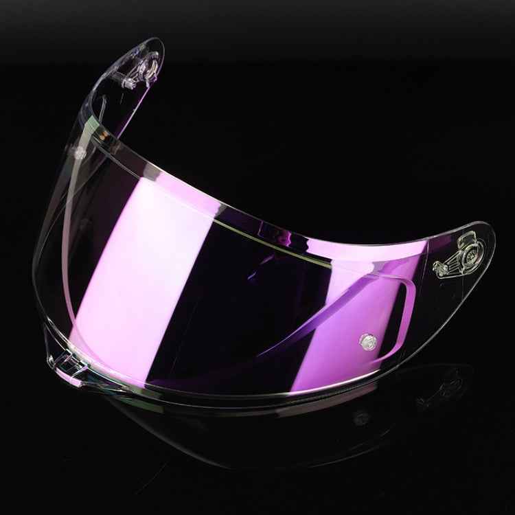 Motorcycle Helmet Lens with Anti-fog Spikes for SOMAN K1/K3SV/K5, Transparent REVO Red, Transparent REVO Purple, Transparent REVO Blue, Dark Tea Revo Red, Dark Tea Revo Blue, Tea Film Revo Purple Red Gold, Silver Plated, Dark Tea, Gold Flakes, Color Fi...