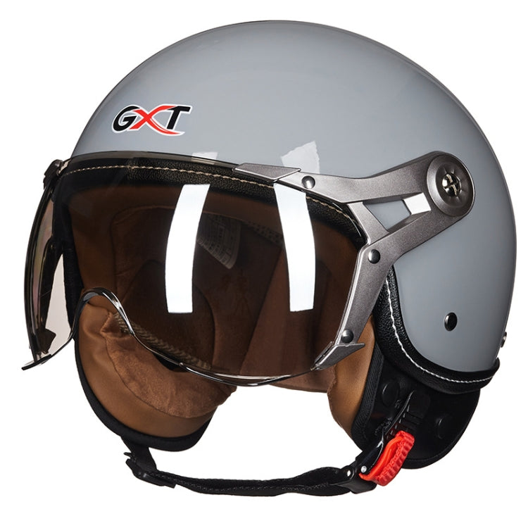 GXT Electric Vehicle Half Cover Helmet Four Seasons Retro Helmet, M, L, XL