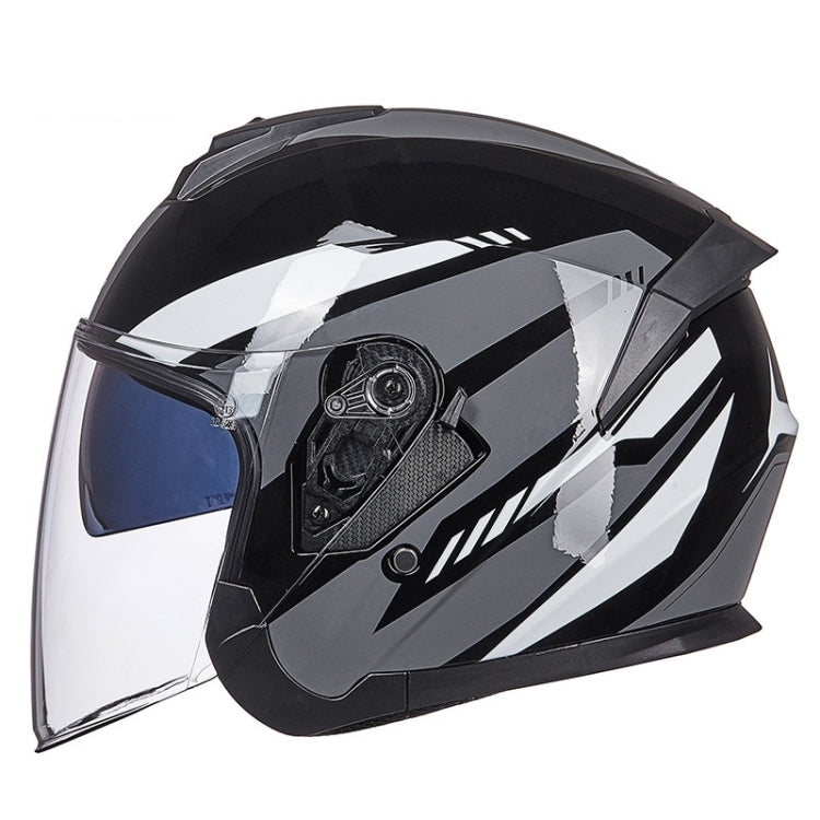 GXT Electric Vehicle Four Seasons Sun Protection & Windshield Double Lens Helmet, M, L, XL