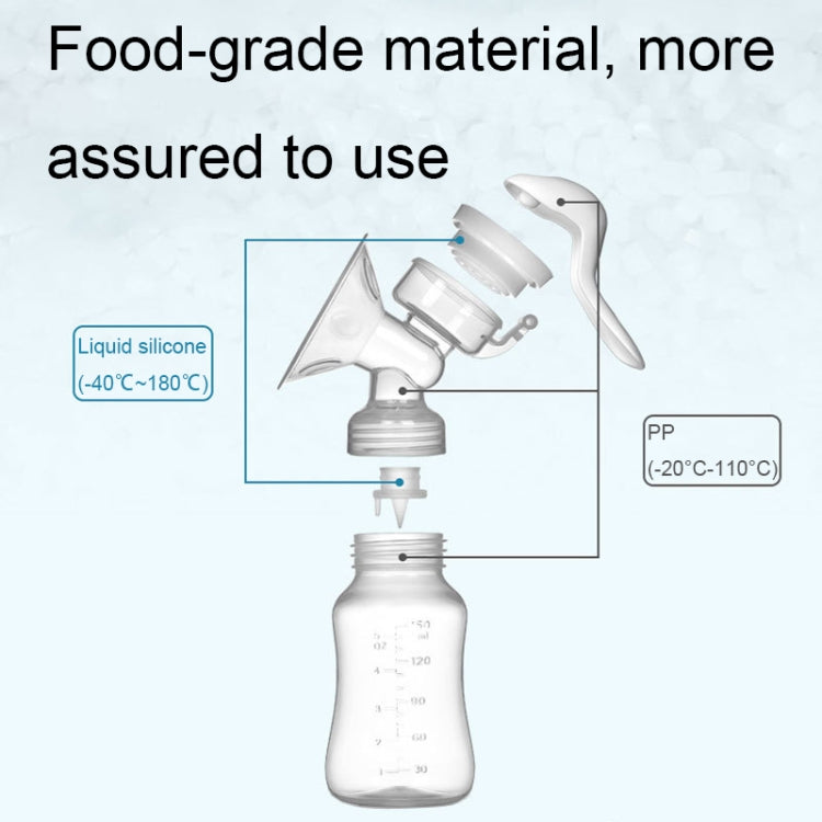 Adjustable Force Breast Pump 2 in 1 Manual Breast Pump Maternity Products