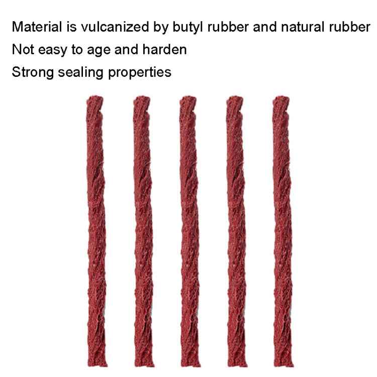 5pcs /Pack Long Car Fast Tire Patch Adhesive Strips Motorcycle Bike Adhesive Strip Tire Repair Tools, 10sets Long