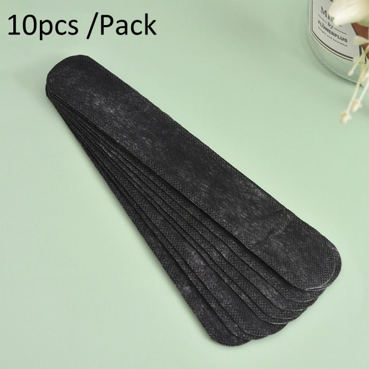 10pcs /Pack Disposable Hat Brim Stickers Shirt Collar Anti-Dirty Sweat-Absorbing Stickers
