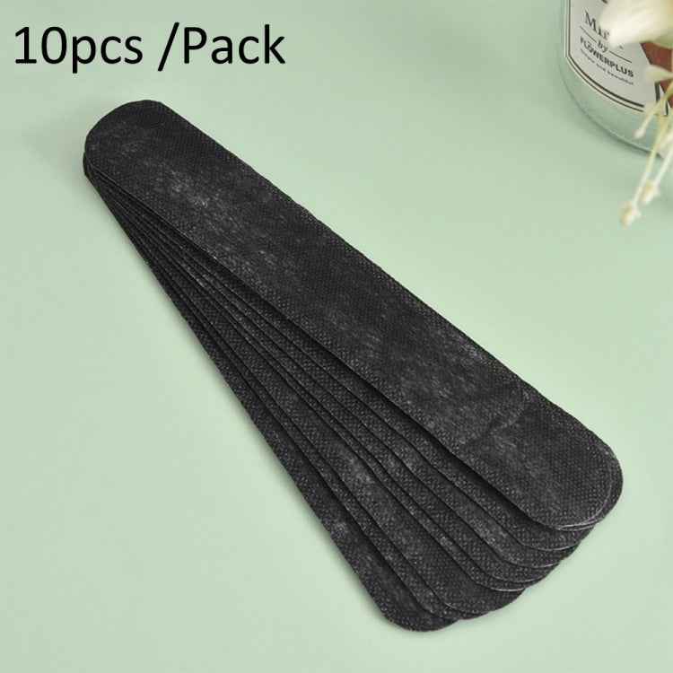 10pcs /Pack Disposable Hat Brim Stickers Shirt Collar Anti-Dirty Sweat-Absorbing Stickers