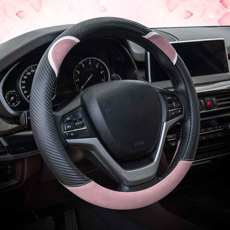 38cm Cute Rabbit Women Cartoon Car Steering Wheel Cover