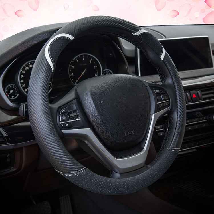 38cm Cute Rabbit Women Cartoon Car Steering Wheel Cover