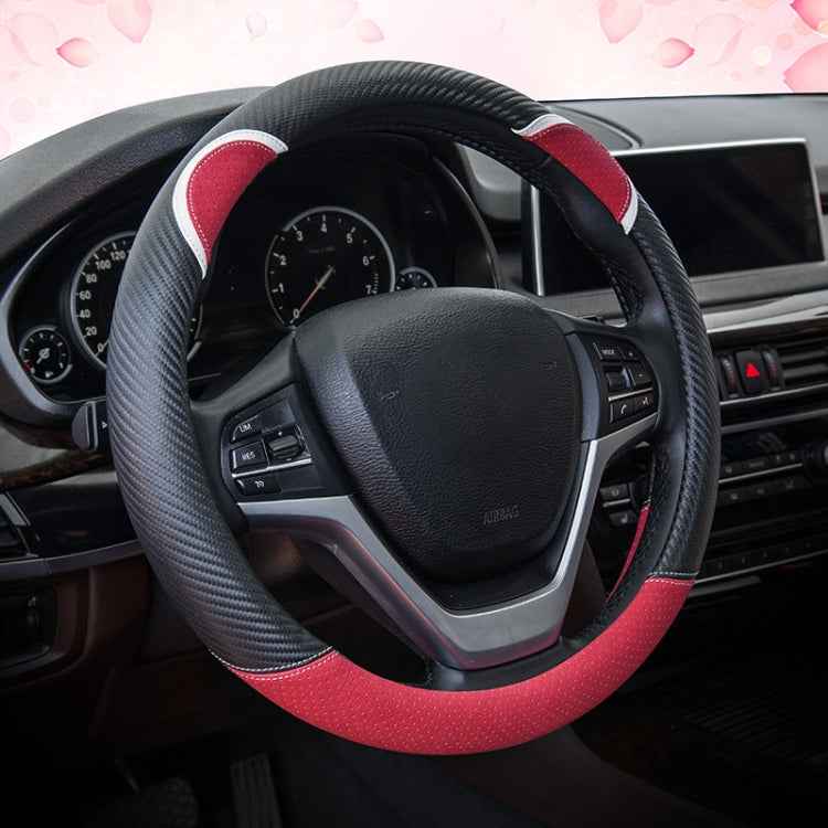 38cm Cute Rabbit Women Cartoon Car Steering Wheel Cover