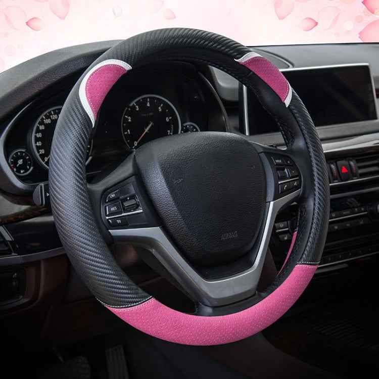 38cm Cute Rabbit Women Cartoon Car Steering Wheel Cover