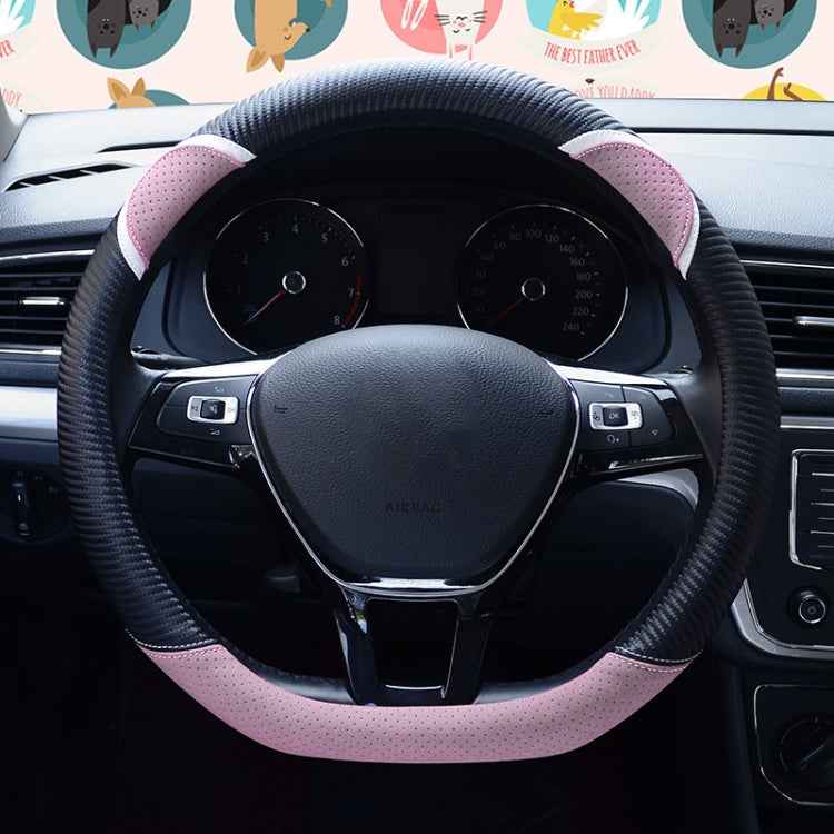 38cm Cute Rabbit Women Cartoon Car Steering Wheel Cover