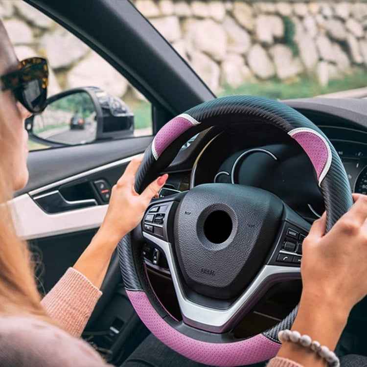 38cm Cute Rabbit Women Cartoon Car Steering Wheel Cover