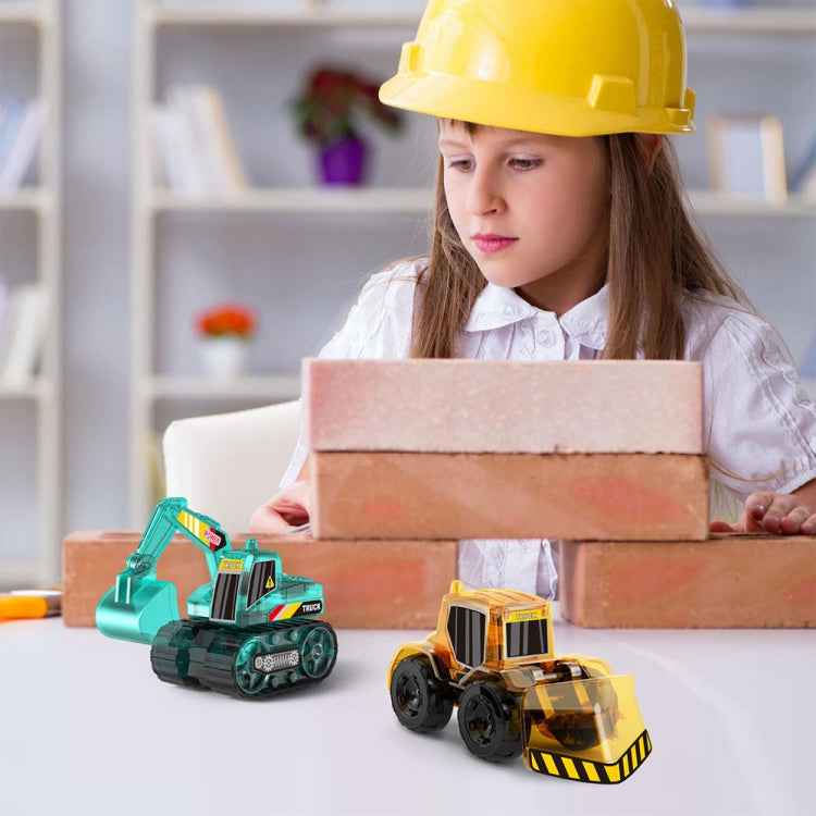 DIY Solar Toys Assembled Engineering Vehicle Model Educational Toy, Engineering Vehicle