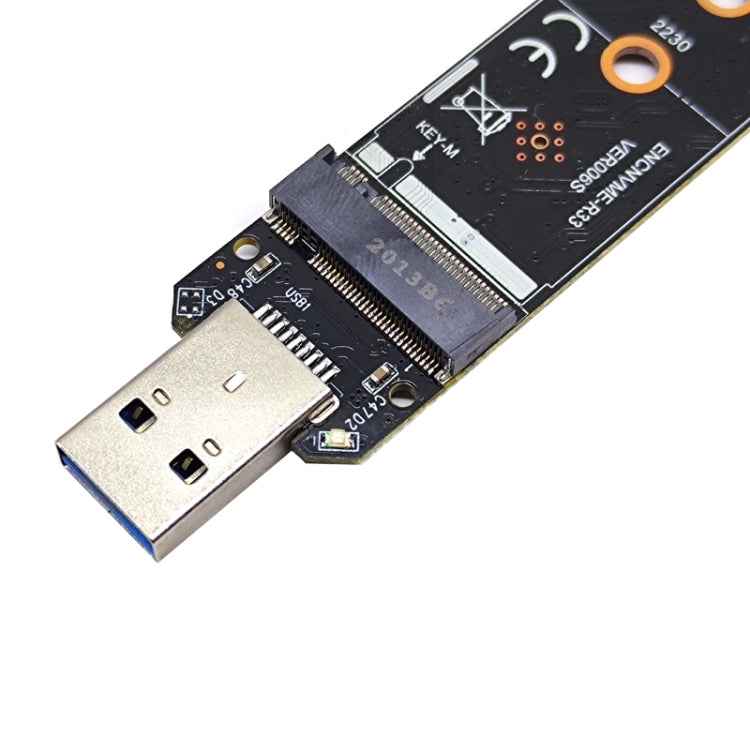 ENCNVME-R33 USB 3.2 Gen 2 10Gbps To NVMe M.2 SSD Adapter RTL9210 Chips For M Key M2 NVMe