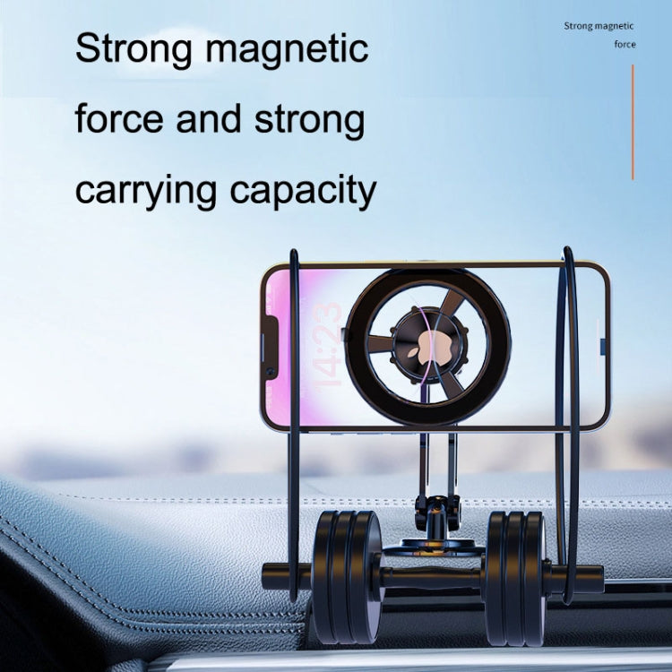 Magsafe Magnetic Mobile Phone Bracket Metal Car Navigation Folding Bracket