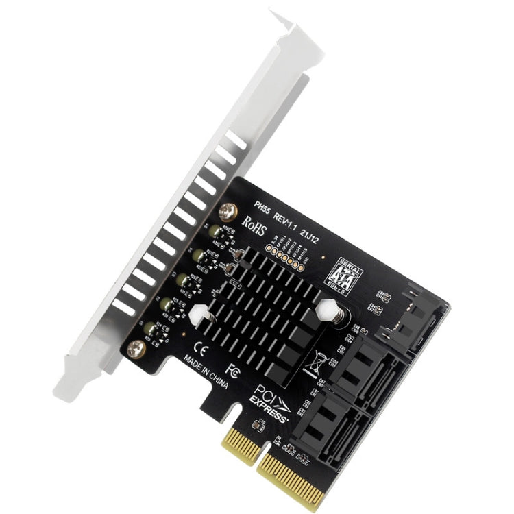 PCI-E To 5 SATA 3.0 Expansion Card