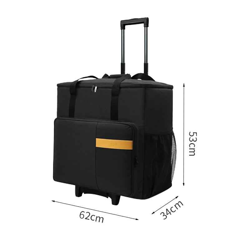 BUBM Computer Host Detachable Trolley Shockproof Waterproof Storage Bag With Wheels