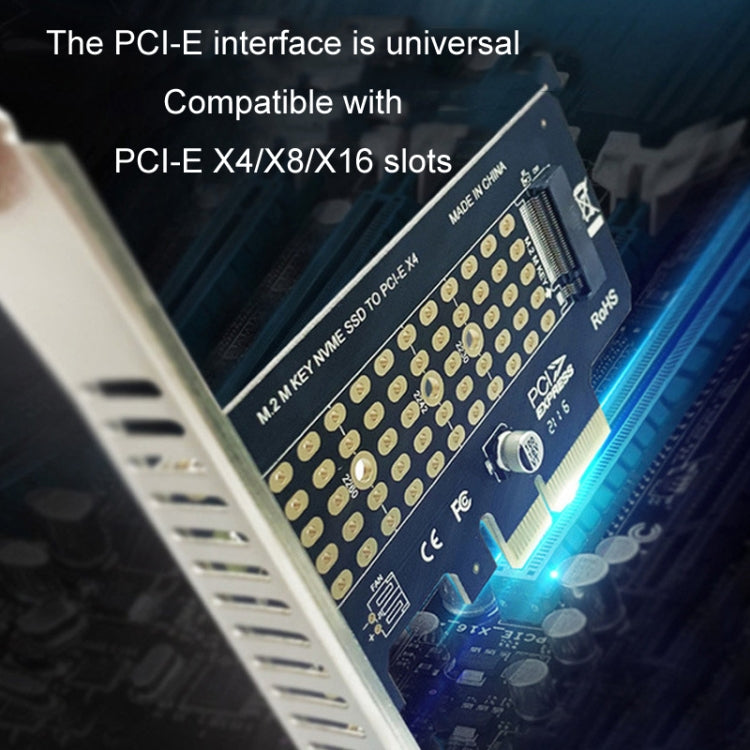 5pcs NVME Transfer Card M.2 To PCIE3.0/4.0 Full Speed X4 Expansion Card