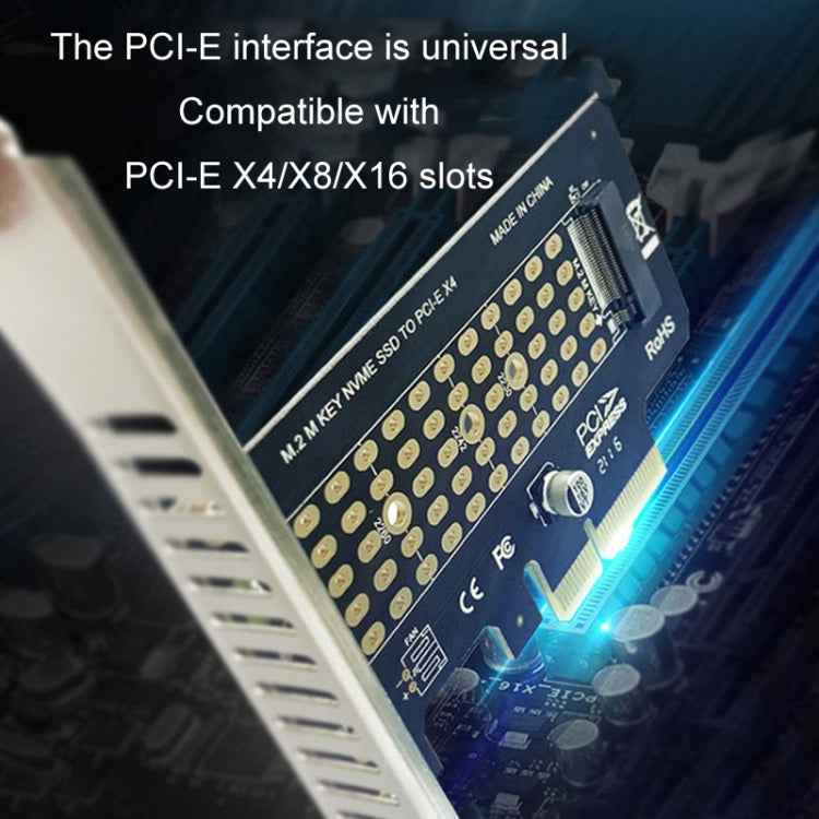 5pcs NVME Transfer Card M.2 To PCIE3.0/4.0 Full Speed X4 Expansion Card