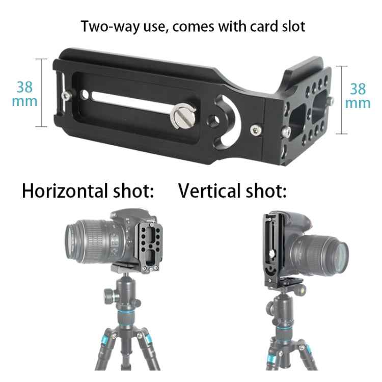 BEXIN L130-50 Camera Quick Release Plate L-shaped Vertical Board, L130-50