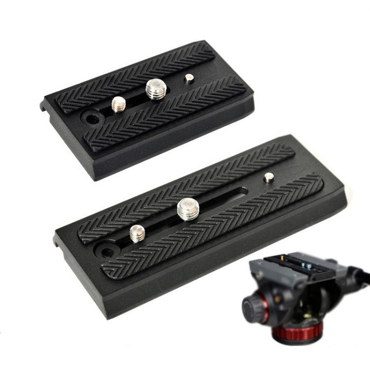 Quick Release Plate for Manfrotto 501 502 504HDV Benro S4 S6 S7 S8