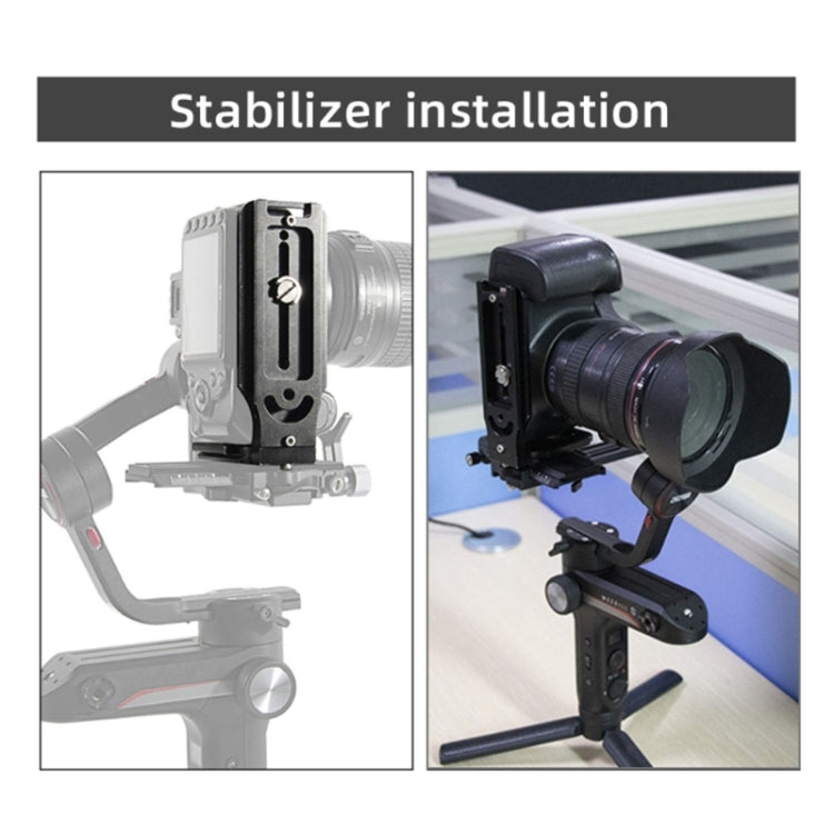 BEXIN L130-50C Camera Quick Release Plate L-shaped Vertical Board