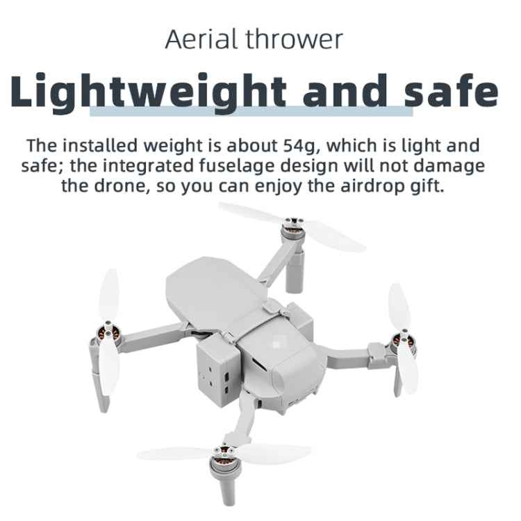 For DJI MINI 2/Mavic Mini/Mini SE Airdrop System Fishing Bait Wedding Ring Deliver Life Rescue Throw Thrower