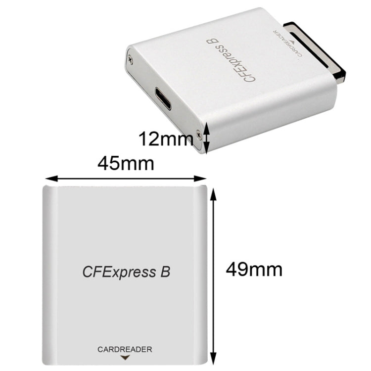 10G High Speed USB3.2 Z6/Z7 1DX3 Wiring CFEXPRESS Card Reader
