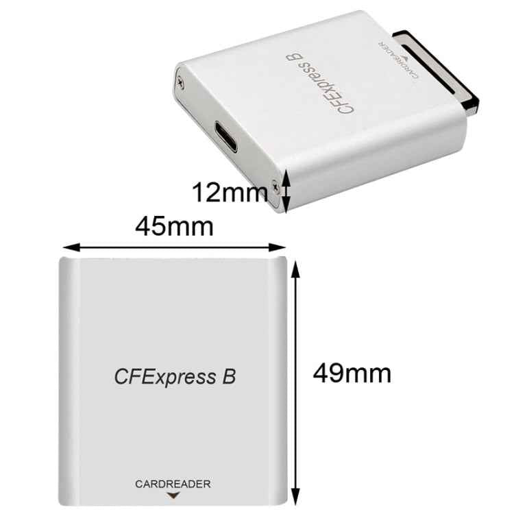 10G High Speed USB3.2 Z6/Z7 1DX3 Wiring CFEXPRESS Card Reader
