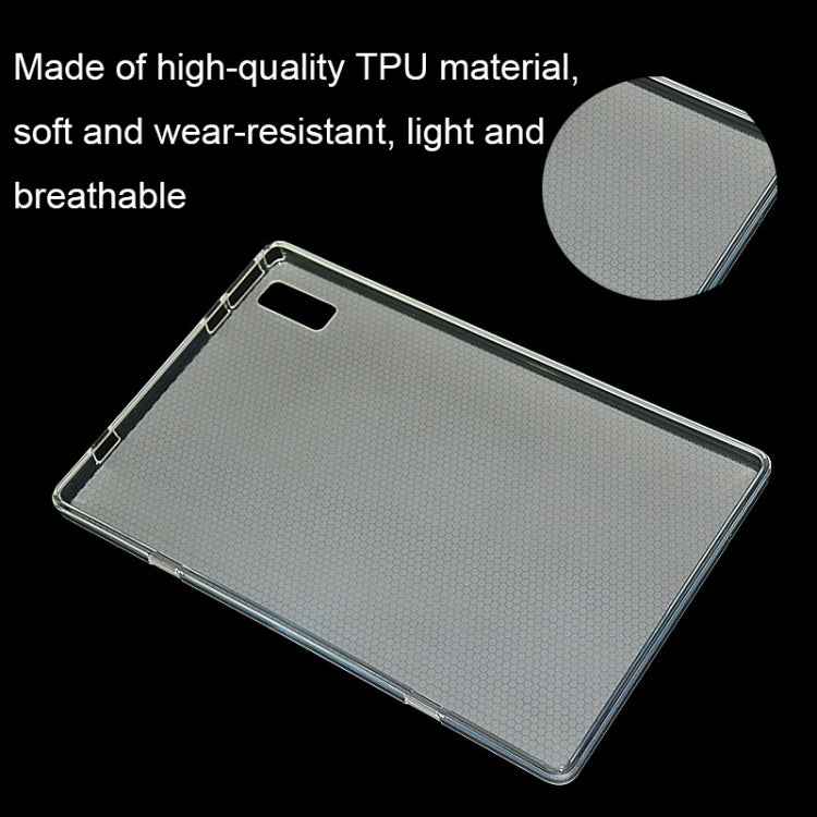 Lightweight Matte Tablet Protective Cover Anti-Drop Silicone Case, For Blackview Tab 15 / Tab 15 Pro Transparent, For Blackview Tab 15 / Tab 15 Pro Black