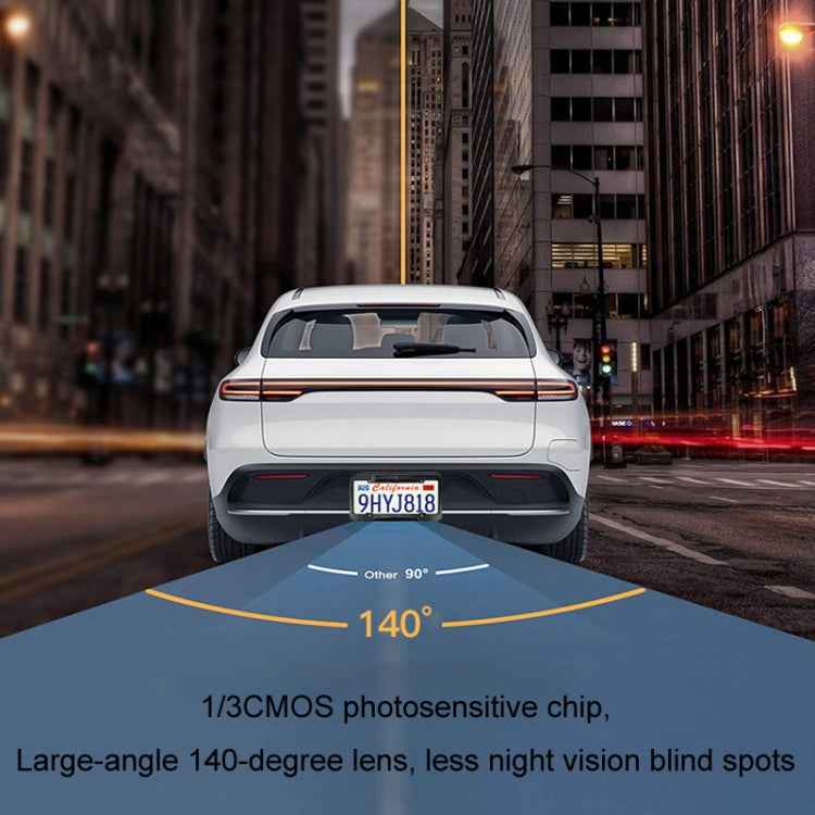 Solar License Plate Frame Wireless Transmission Reversing Camera Display, BC02