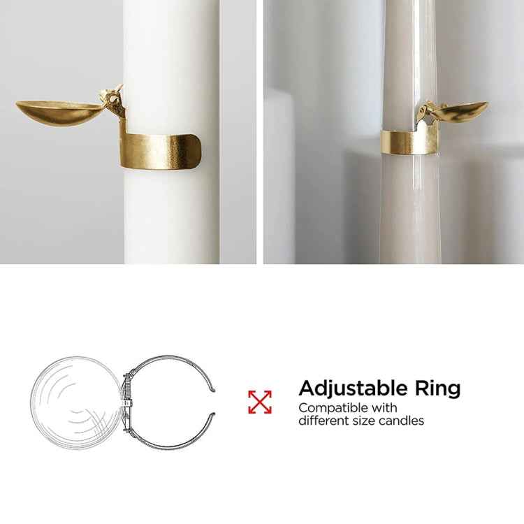 Automatic Candle Extinguisher Metal Candle Extinguishing Fire Clamp Candle Extinguisory Cover, Automatic Candle Extinguisher Gold, Automatic Candle Extinguisher Silver
