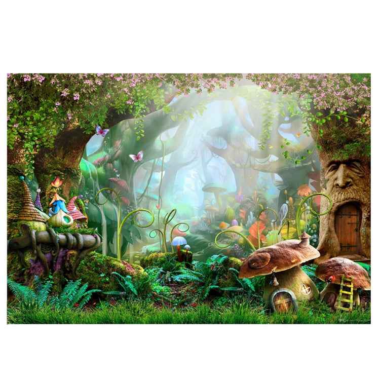 150 X 210cm Fantasy Forest Photography Background Cloth Cartoon Kids Party Decoration Backdrop