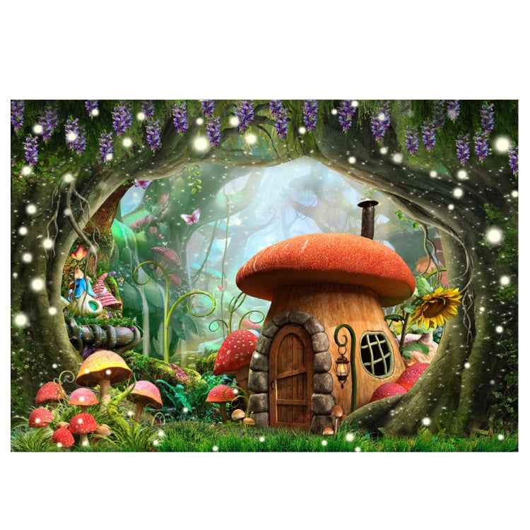 150 X 210cm Fantasy Forest Photography Background Cloth Cartoon Kids Party Decoration Backdrop