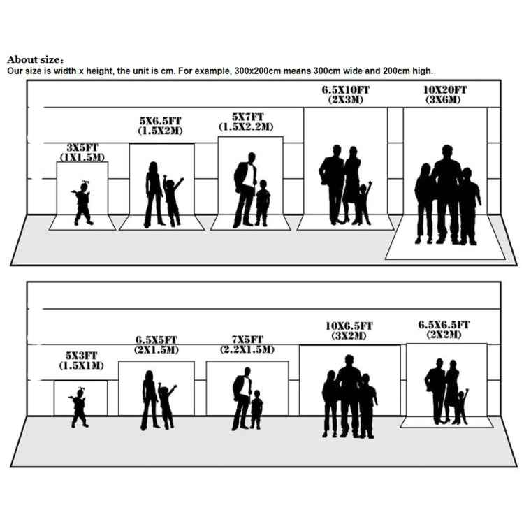 150 X 210cm Fantasy Forest Photography Background Cloth Cartoon Kids Party Decoration Backdrop