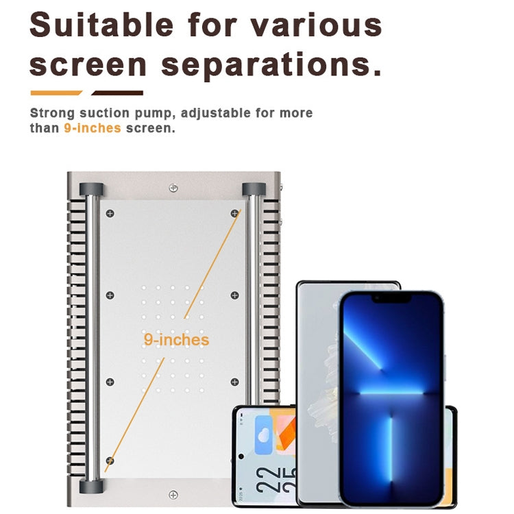 BAKU BA-948E Mobile Phone Liquid Crystal Separation Machine Flat Display Separator Heating Board