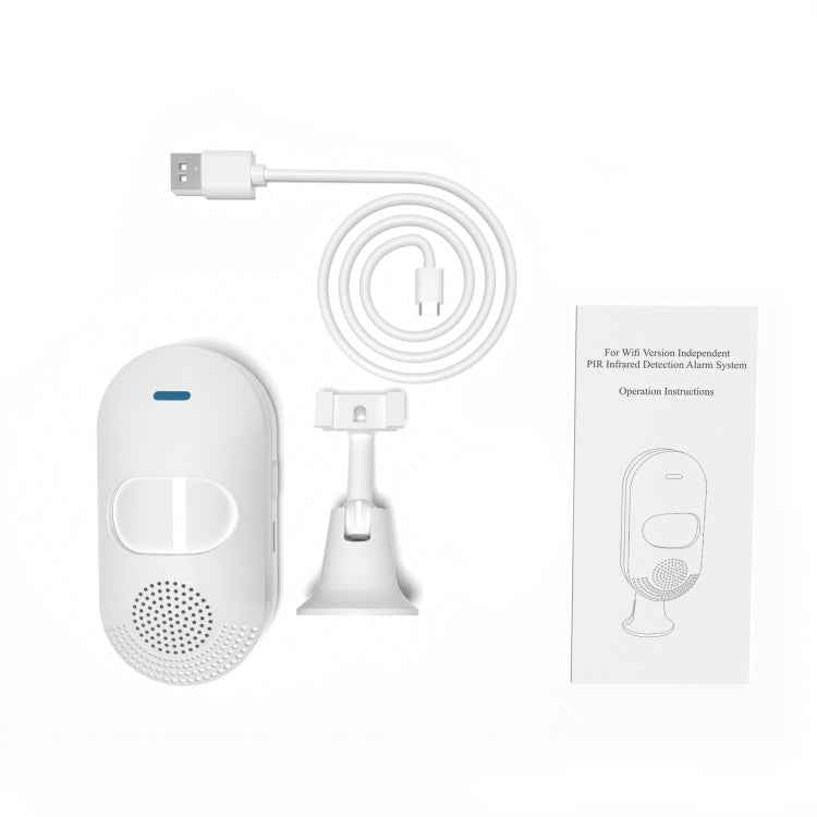 TUYA APP Control Wireless PIR Motion Sensor Alarm WiFi Motion Detector, Tuya WiFi