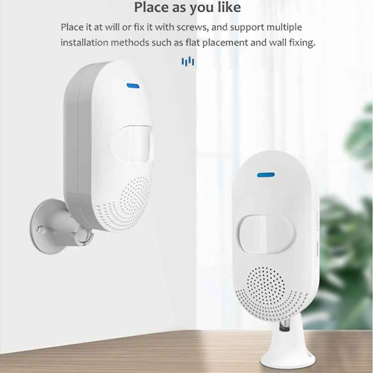 TUYA APP Control Wireless PIR Motion Sensor Alarm WiFi Motion Detector, Tuya WiFi
