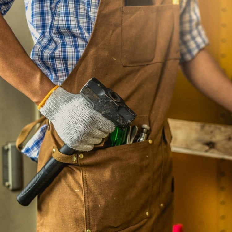 Heavy Canvas Carpentry Electrician Garden Workwear Apron