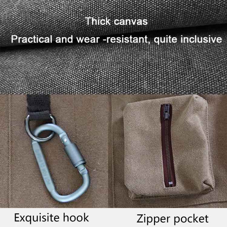 Canvas Electric Craftsmen Multi Pocket Tool Apron