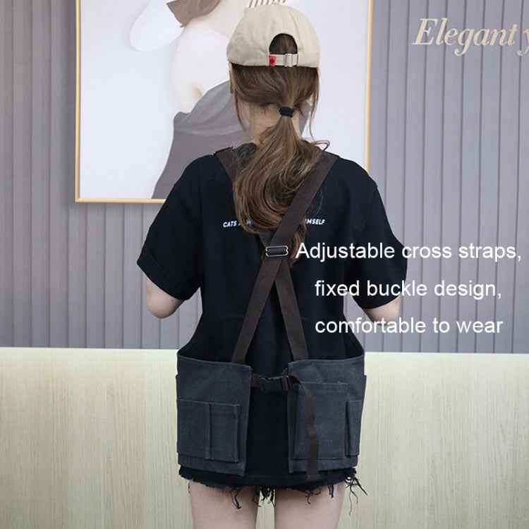 Canvas Electric Craftsmen Multi Pocket Tool Apron