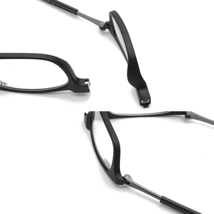 Portable Magnetic Hanging Neck Retractable Reading Glasses, +100, +125, +150, +175, +200, +225, +250, +275, +300, +325, +350