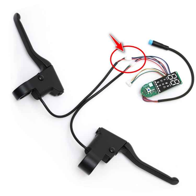 For Xiaomi Electric Scooter Pro/Pro 2/1S Four-Wire Double Brake Bluetooth Board Set, Only Board, With Switch Panel