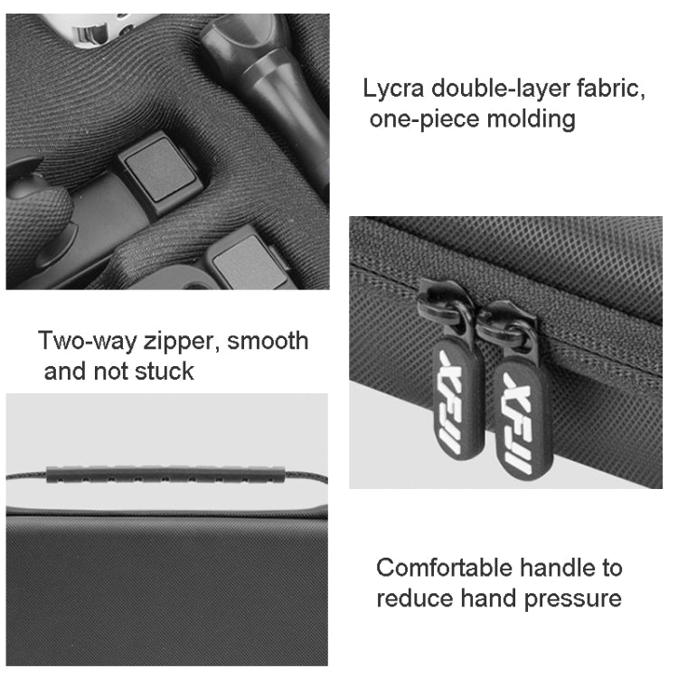 For Insta360 GO 3 XFJI Storage Bag Portable Travel Bag Complete Carrying Case, For Insta360 GO 3