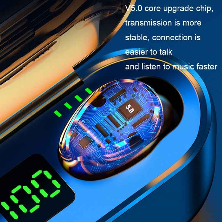 LED Digital Display Wireless In-Ear Noise Reduction Long Life Bluetooth Headset