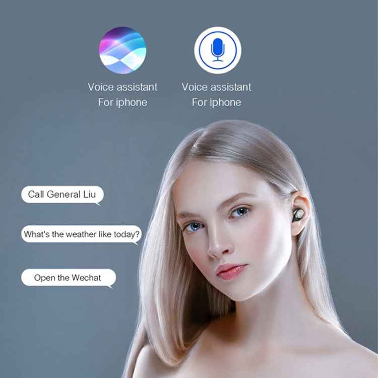 LED Digital Display Wireless In-Ear Noise Reduction Long Life Bluetooth Headset