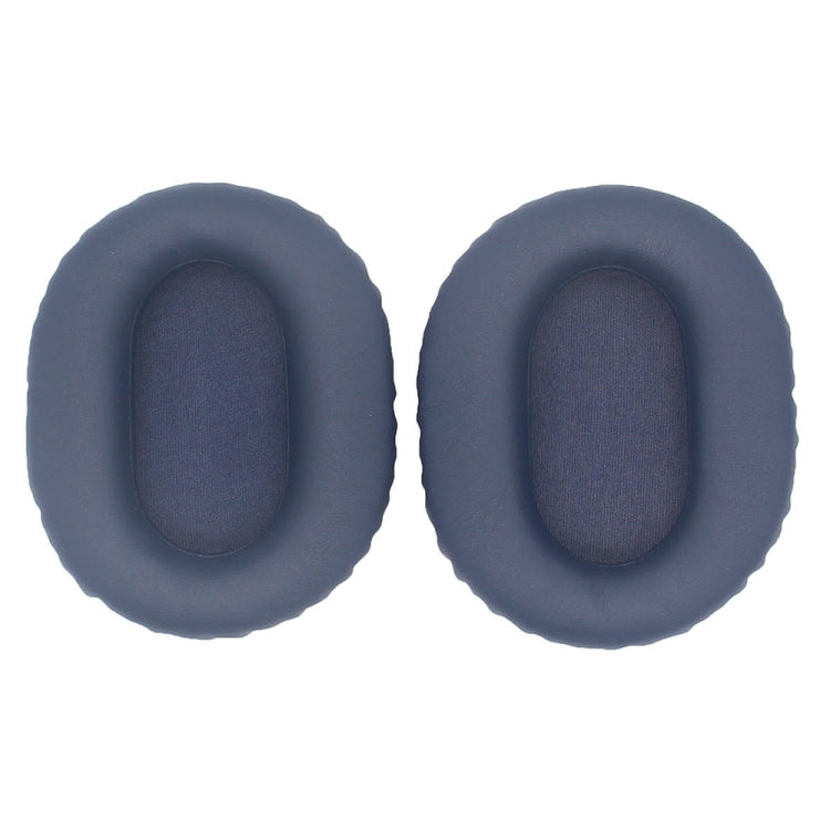 2pcs For Sony WH-CH710N/CH720N/CH700N Headphone Sponge Cover Leather Earmuffs, WH-CH710N/CH720N/CH700N(Black), WH-CH710N/CH720N/CH700N(Blue)