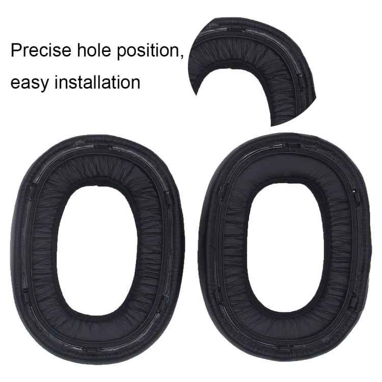 2pcs For AKG N700NC Headphone Leather Case Sponge Earmuffs