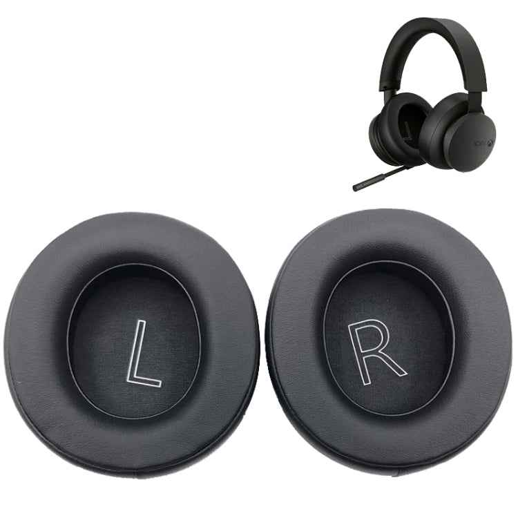 1pair For Microsoft Xbox Series Headphones Leather Foam Cover Earmuffs