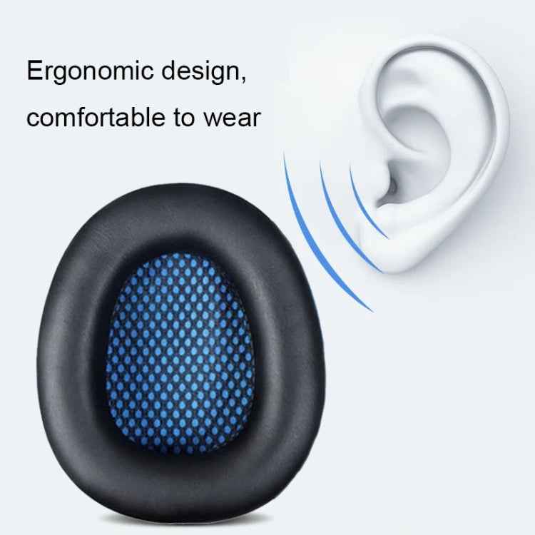 2pcs For Sades SA-901/922/708/906i Sponge Headset Cover Leather Earmuffs