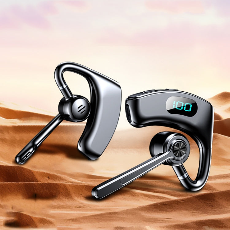 V600 On-Ear OWS Bone Conduction Gaming Noise Reduction Bluetooth Earphones