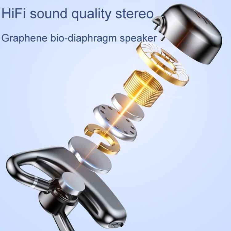 V600 On-Ear OWS Bone Conduction Gaming Noise Reduction Bluetooth Earphones