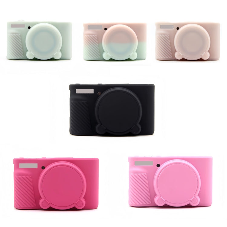 For Canon SX730/SX740 Soft Silicone Protective Case, Pink, Jelly Pink, Jelly Pink Green, Jelly Green, Black, Rose Red